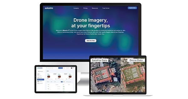 Aakashe Unveils Instant Drone Imagery Platform 