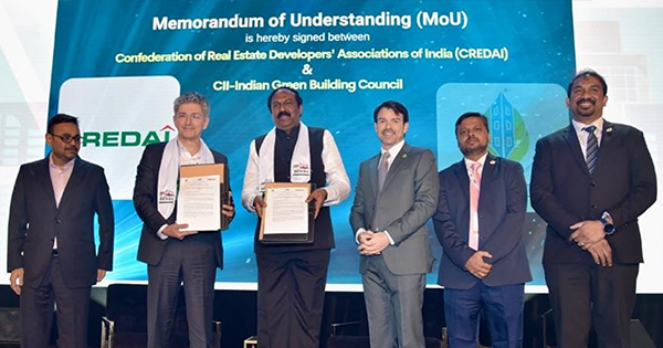 CREDAI and CII – IGBC Renew Memorandum of Understanding