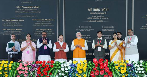 PM Modi Launches Major Health Projects Worth INR 12,850 Crore