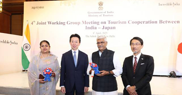 India, Japan Deepen Tourism Cooperation at 4th Joint Working Group Meeting
